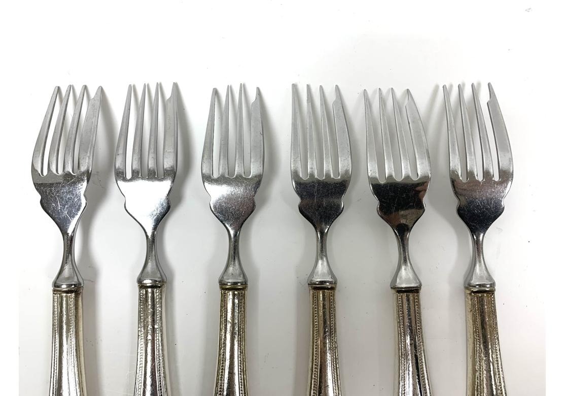 Satz von 6 Carlyle Hotel Fischgabeln (20. Jahrhundert) im Angebot