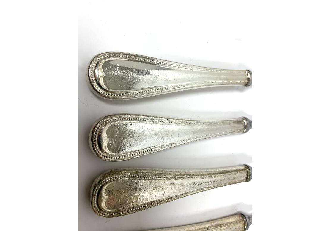 Satz von 6 Carlyle Hotel Fischgabeln (Versilberung) im Angebot