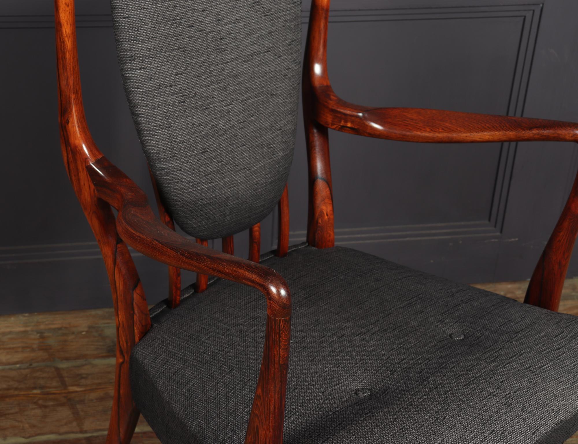 Set of 6 Carver Chairs by Andrew Milne 3