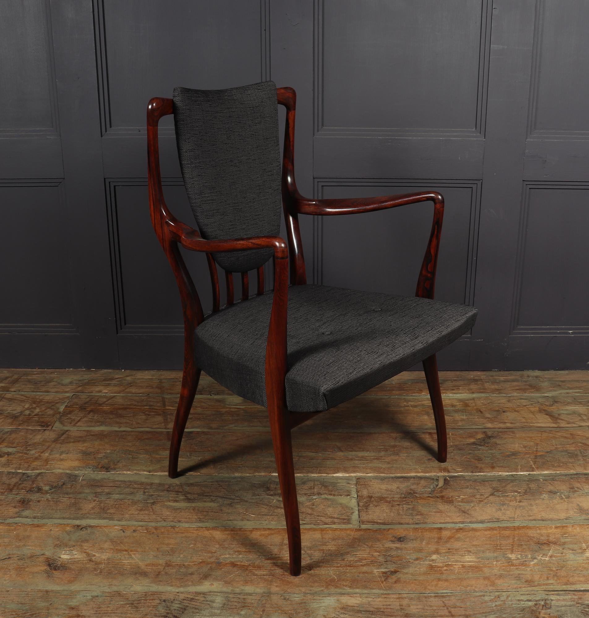 English Set of 6 Carver Chairs by Andrew Milne