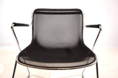 Set of 6 Castelli Penelope dining/conference chairs by Charles Pollock