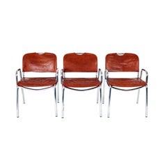 Set of 6 Castiglietta Chairs by Achille Castiglioni for Zanotta