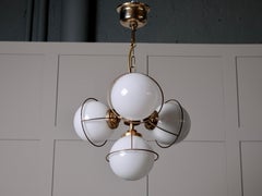 Set of 6 Ceiling Lights, Sweden, 1980s
