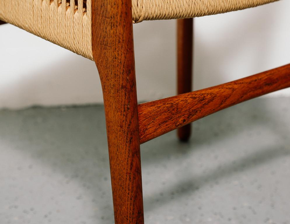Set of 6 CH23 Teak and Oak Dining Chairs by Hans Wegner 4