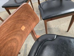 Set of 6 chair from Portugal, circa 1980's