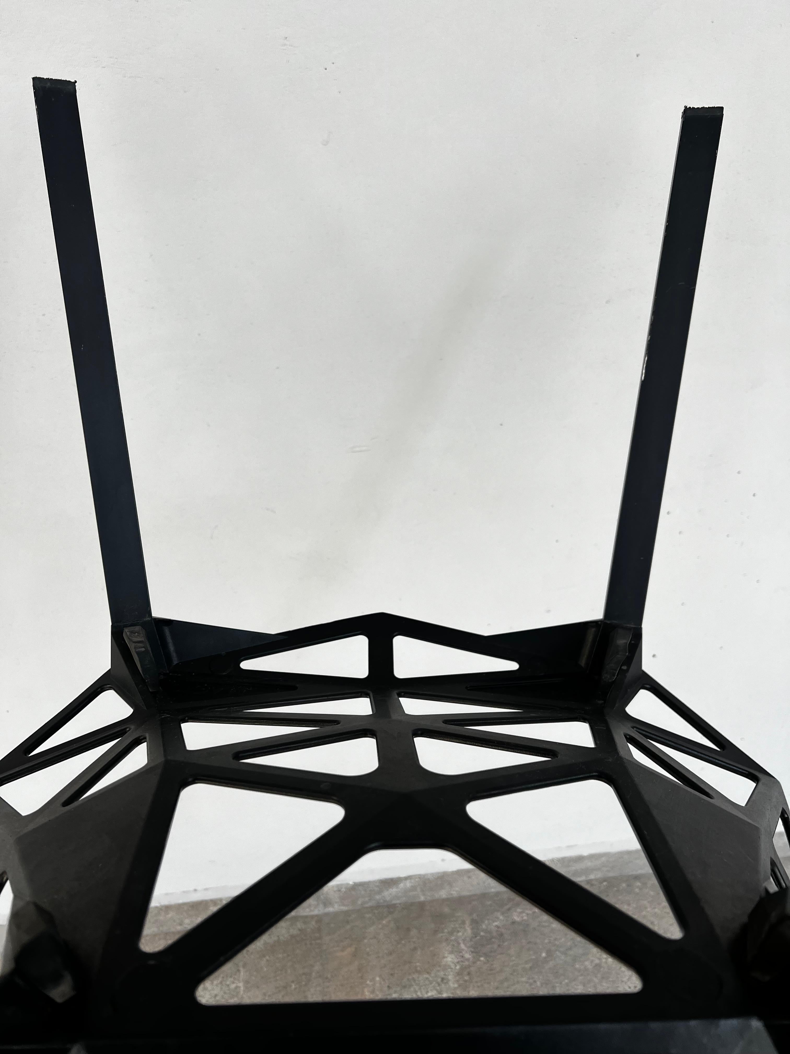 Satz von 6 Stühlen_Einer in Schwarz von Konstantin Grcic für MAGIS im Zustand „Gut“ im Angebot in San Pedro Garza Garcia, Nuevo Leon
