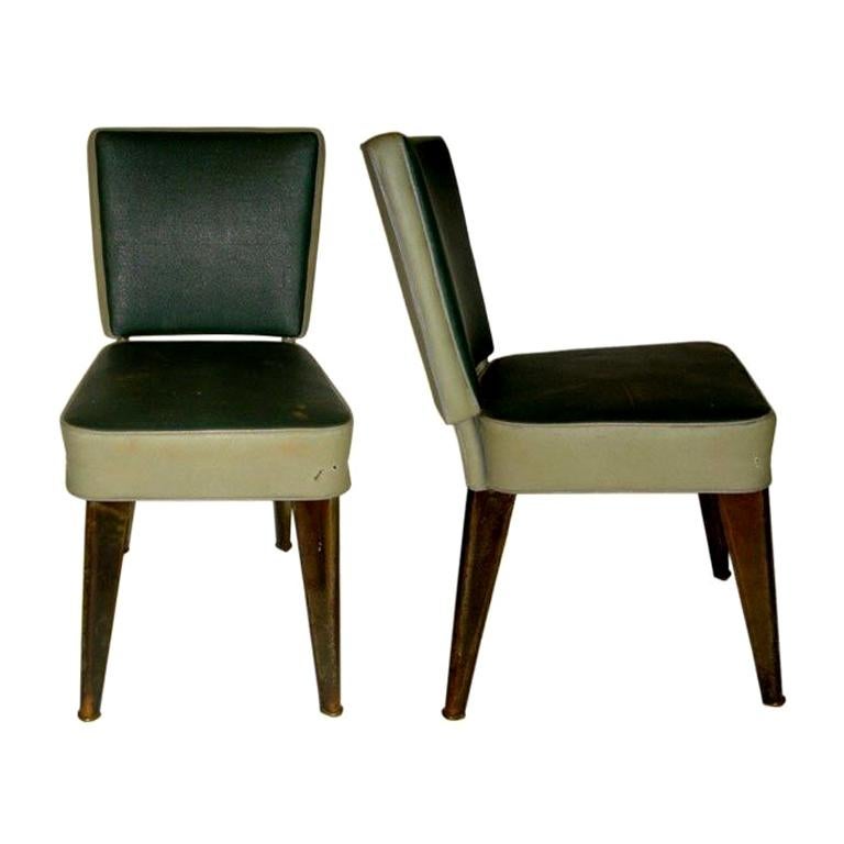 Satz von 6 Stühlen, 2 Sesseln von Dominique