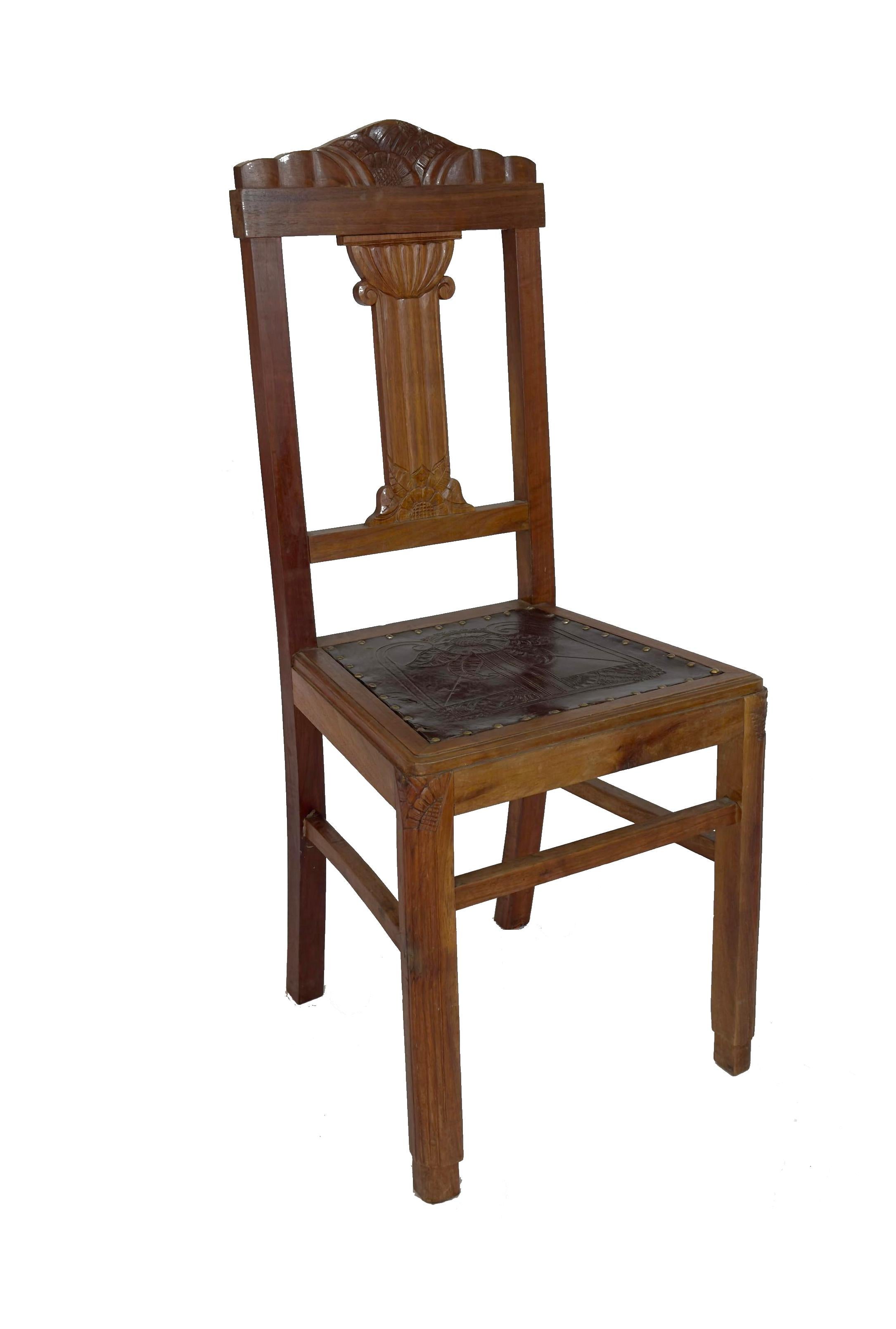 Ensemble de 6 chaises, 20e siècle Art déco en vente 3