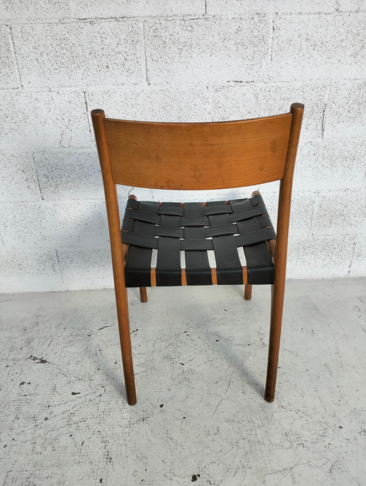 6er Set Stühle Modell 993 von Studio TiPi für Montina 60s im Angebot 3