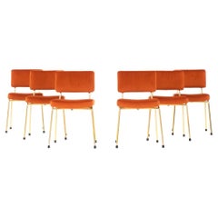 Set of 6 chairs by Airborne in 1950