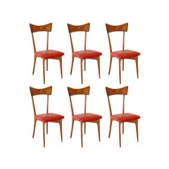 Set of 6 Chairs by Ico Parisi