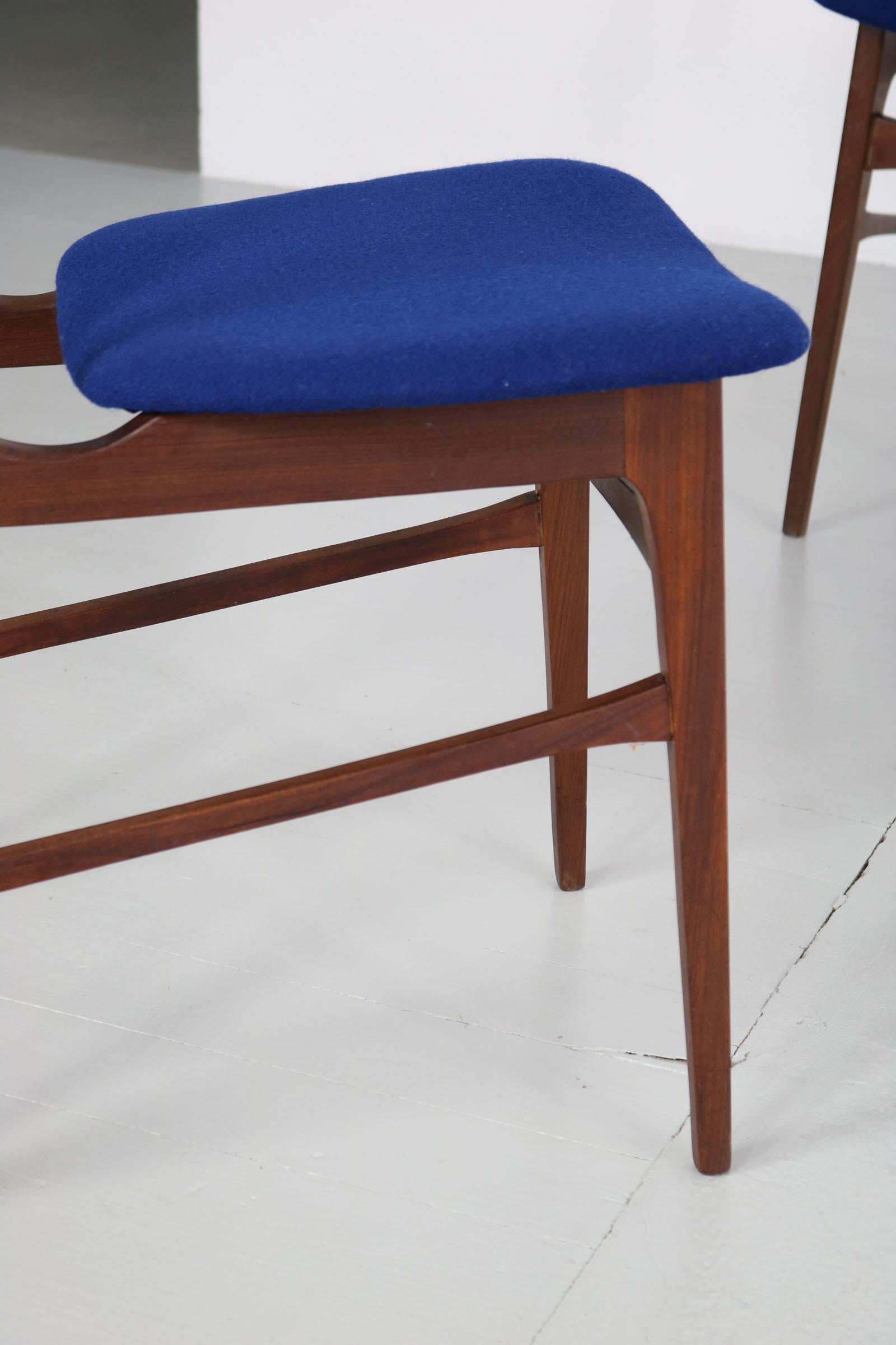 Set of 6 Chairs by Pompeo Fumagalli-Mariano Comese, Italy, 1960 For Sale 6