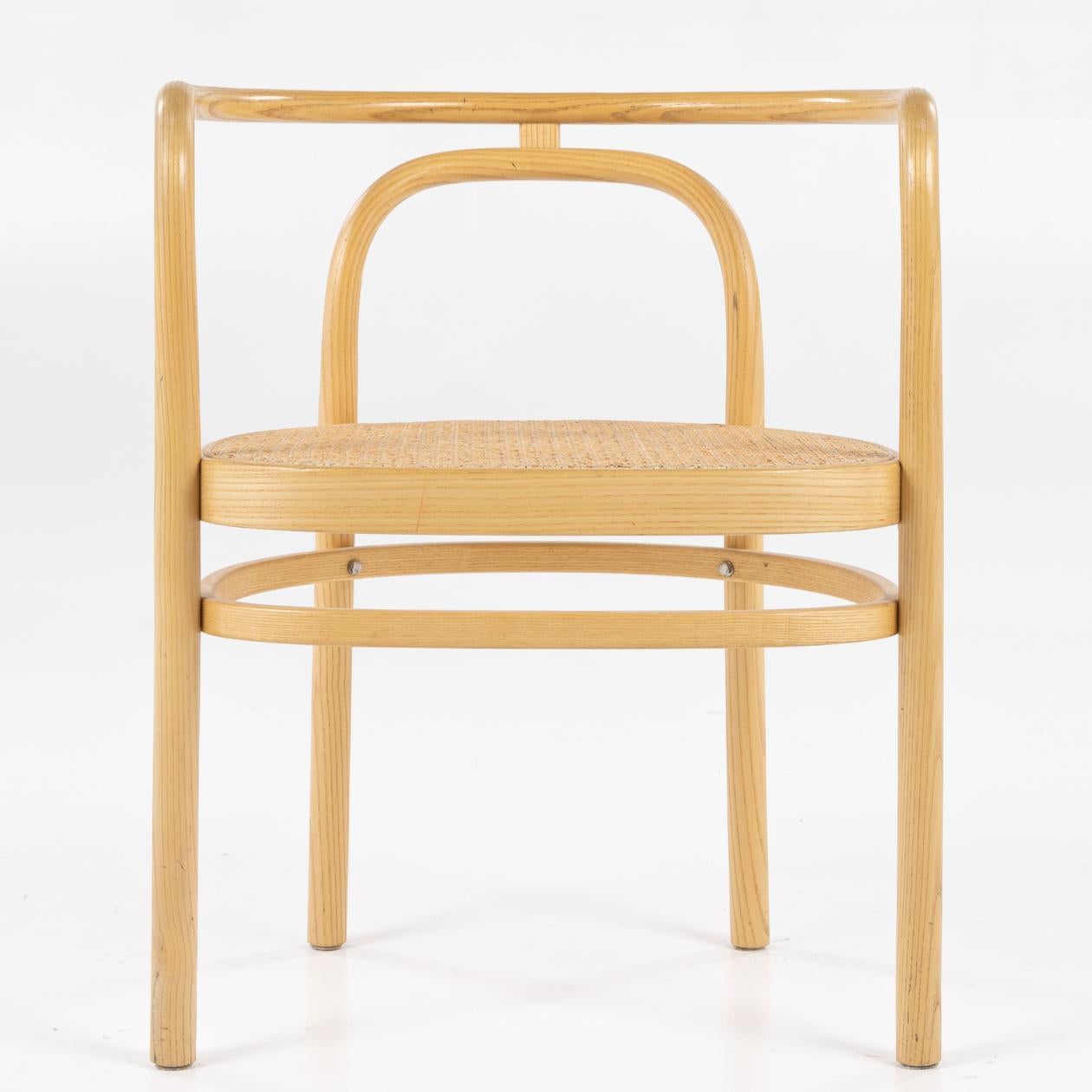 Cane Set of 6 chairs by Poul Kjærholm 