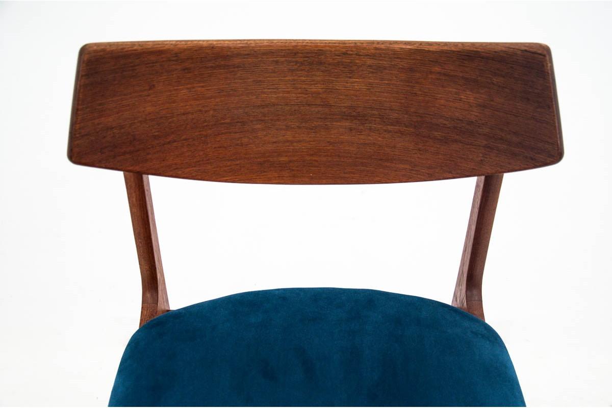 Scandinavian Modern Set of 6 Chairs, Danish Design, 1960s