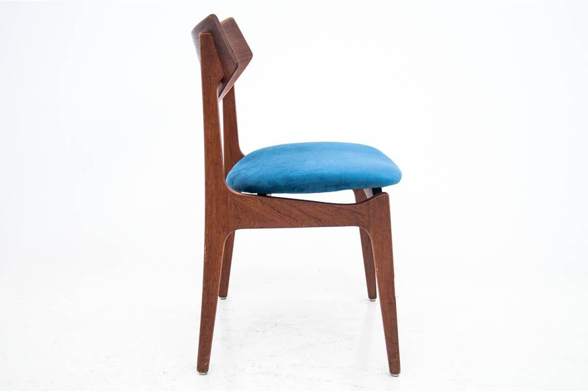 Mid-20th Century Set of 6 Chairs, Danish Design, 1960s