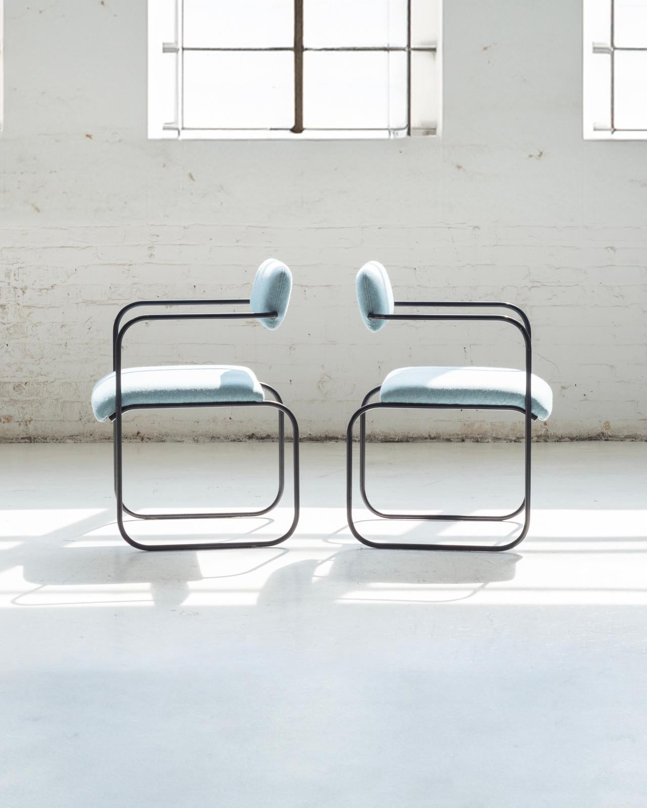 Américain Ensemble de 6 chaises conçues par George Veronda en vente