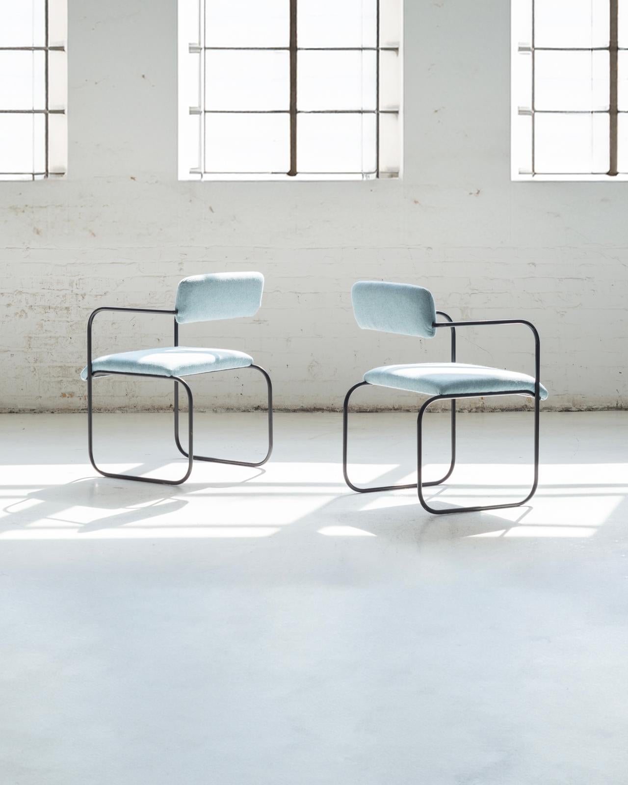 Ensemble de 6 chaises conçues par George Veronda Bon état - En vente à Chicago, IL