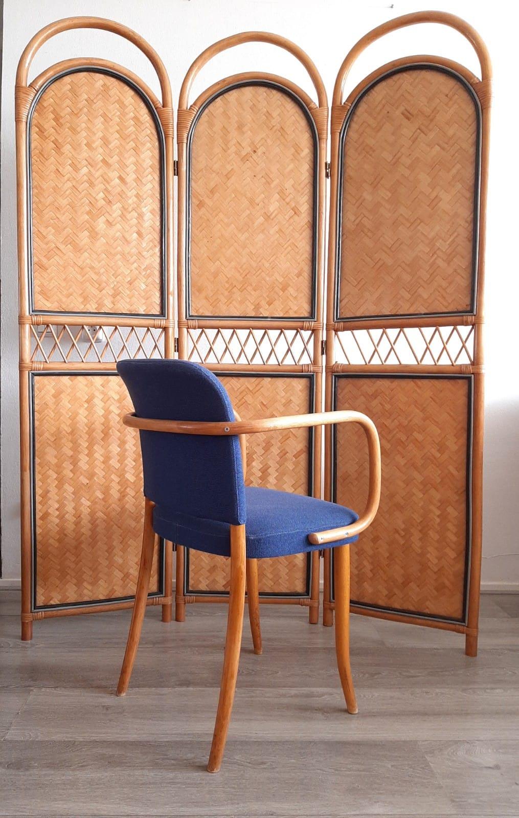 Satz von 6 Stühlen, entworfen von Josef Hoffman für Thonet im Angebot 1