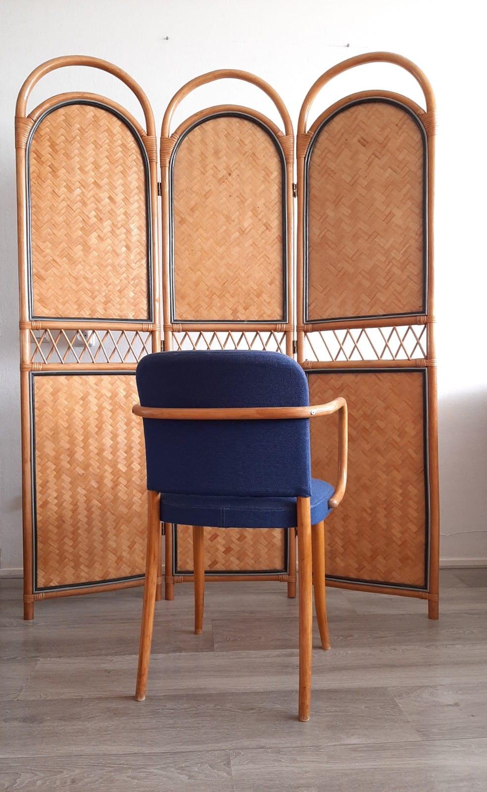 Satz von 6 Stühlen, entworfen von Josef Hoffman für Thonet im Angebot 2
