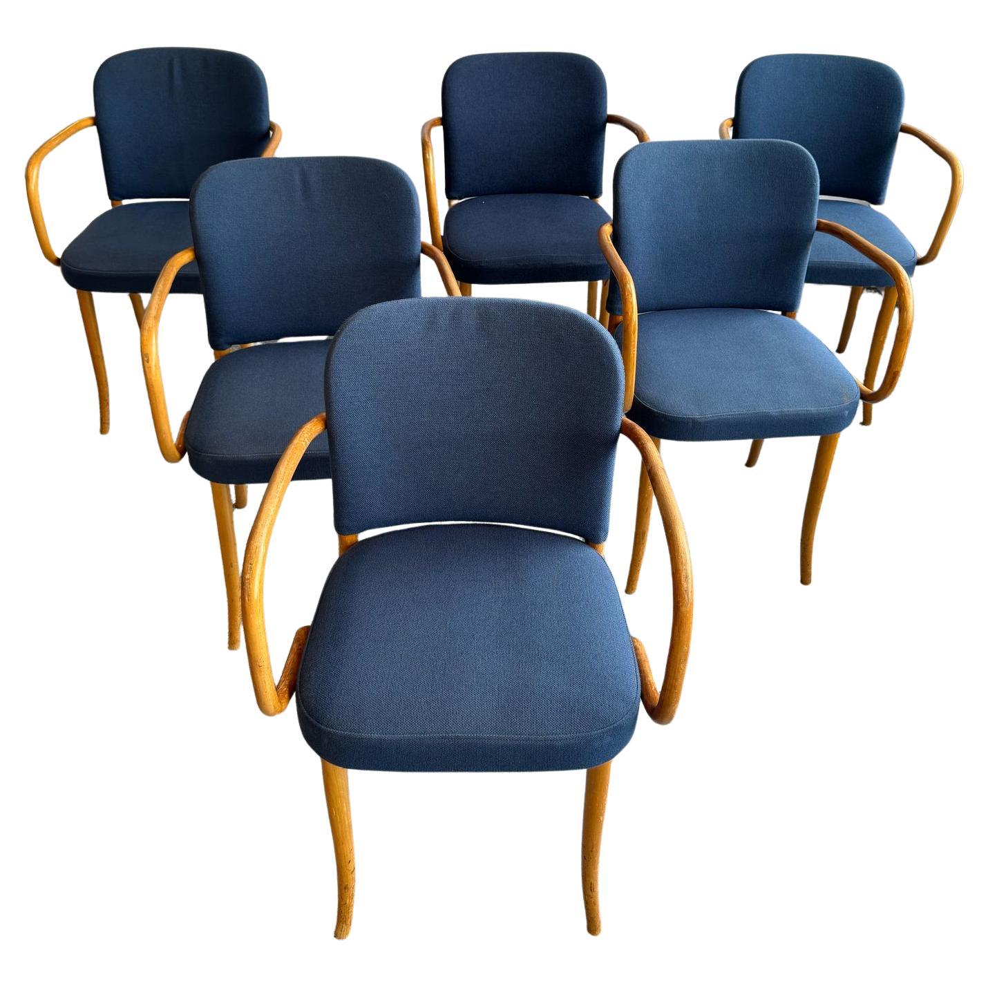 Set of 6 chairs designed by Josef Hoffman for Thonet