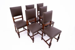 Set of 6 chairs, France, circa 1880.
