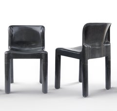 Set of 6 Chairs Mod. 4875 by Carlo Bartoli for Kartell, 1970s