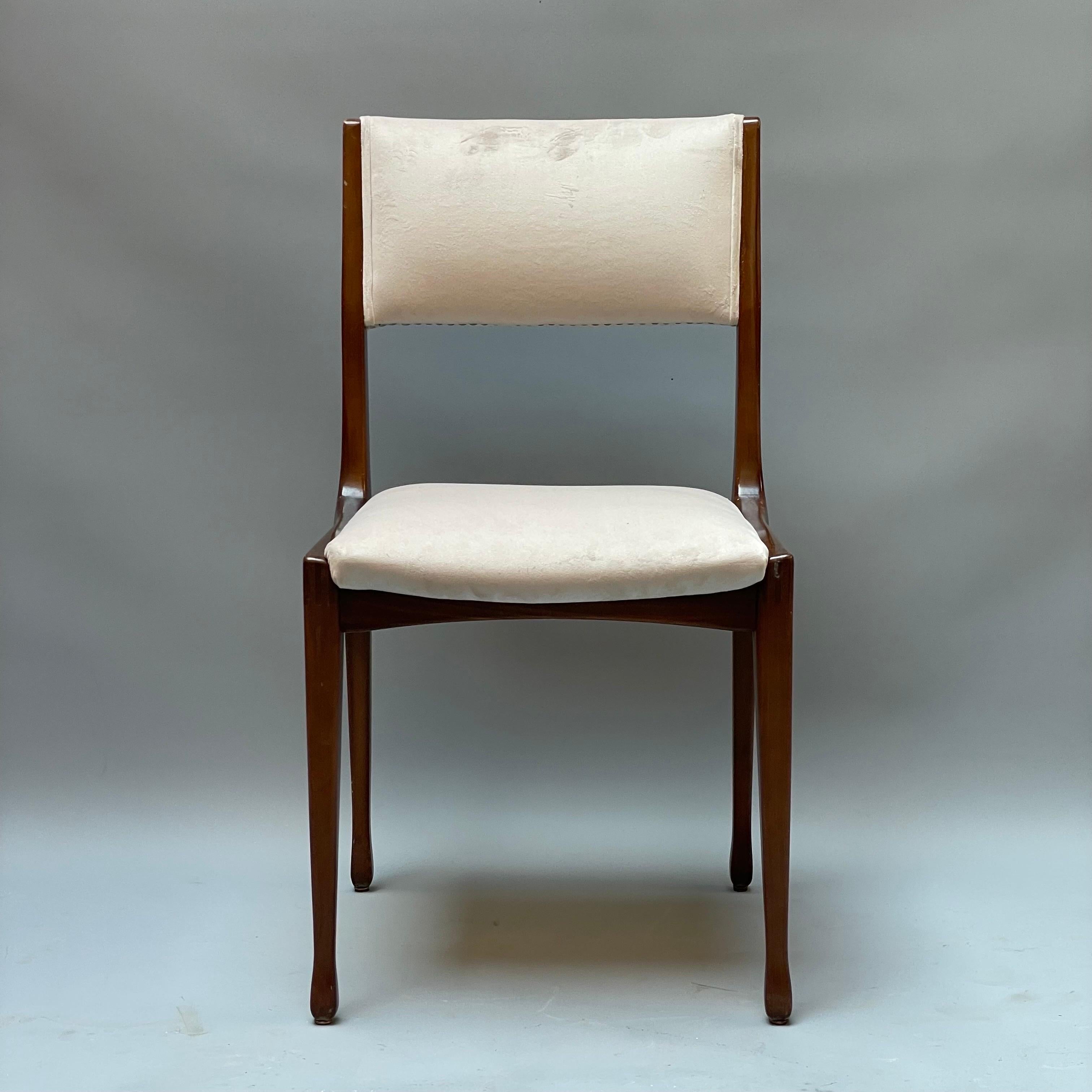 Set of 6 Chairs Mod. 693, Design by Carlo de Carli 1