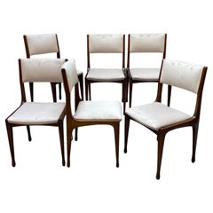 Set of 6 Chairs Mod. 693, Design by Carlo de Carli