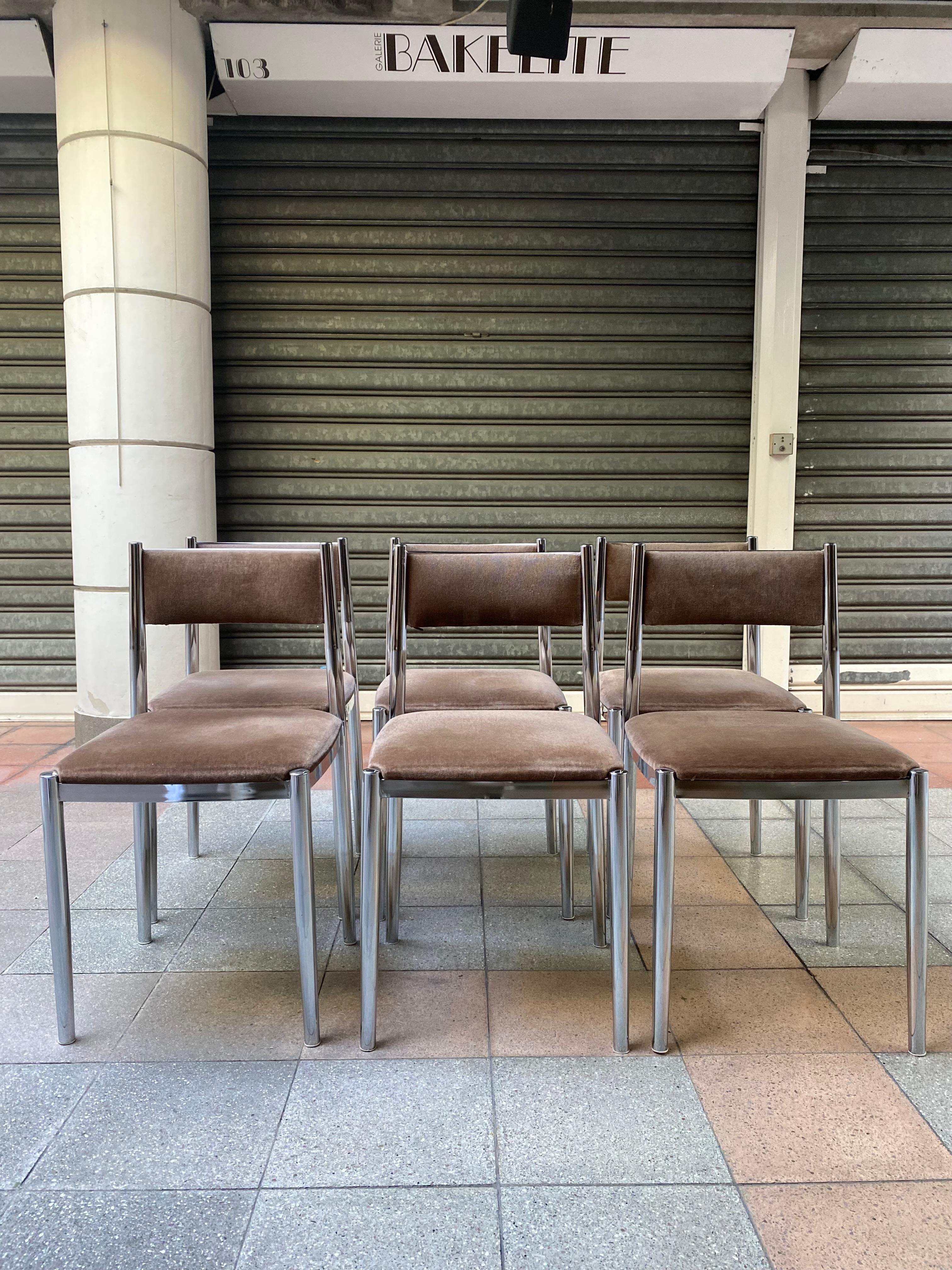 Set of 6 Chairs, Nova Lux, Circa 1970 6
