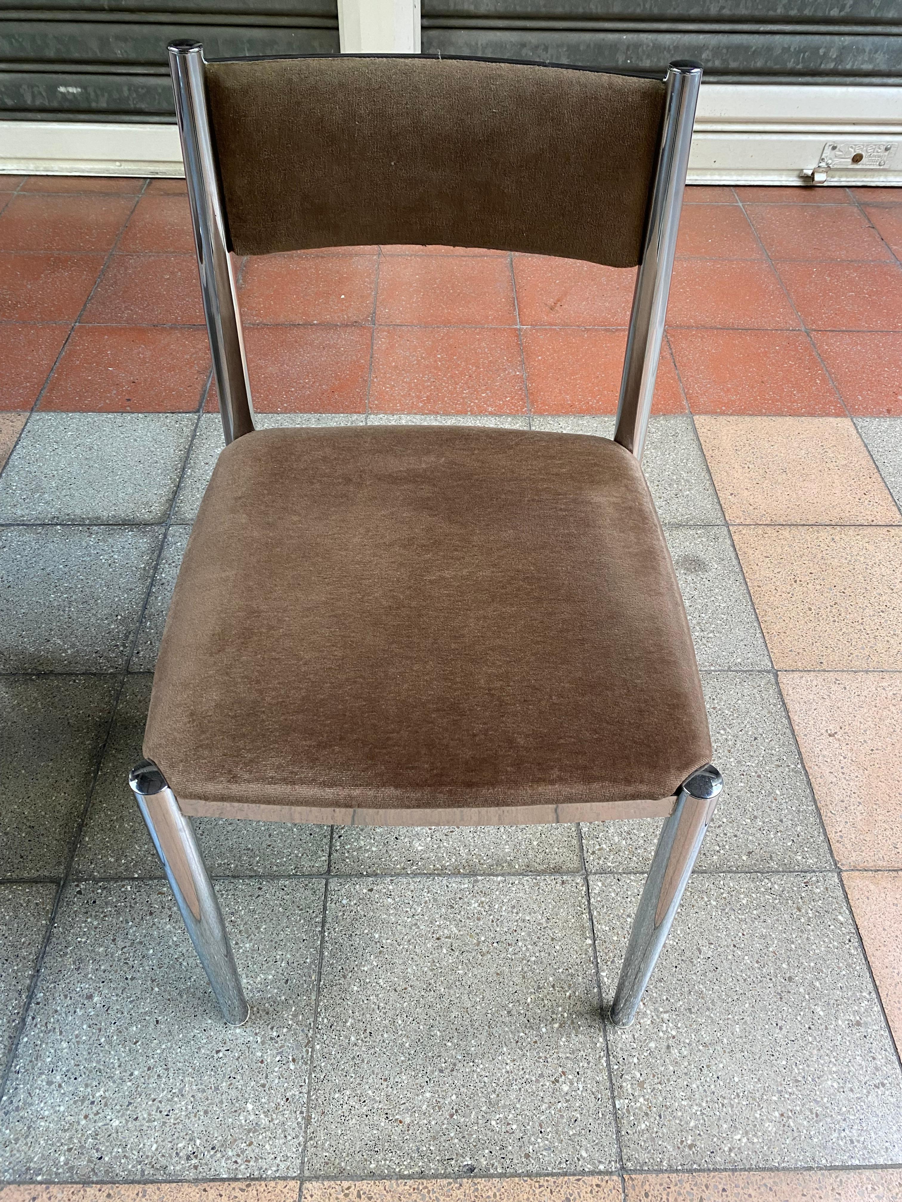 Set of 6 Chairs, Nova Lux, Circa 1970 8