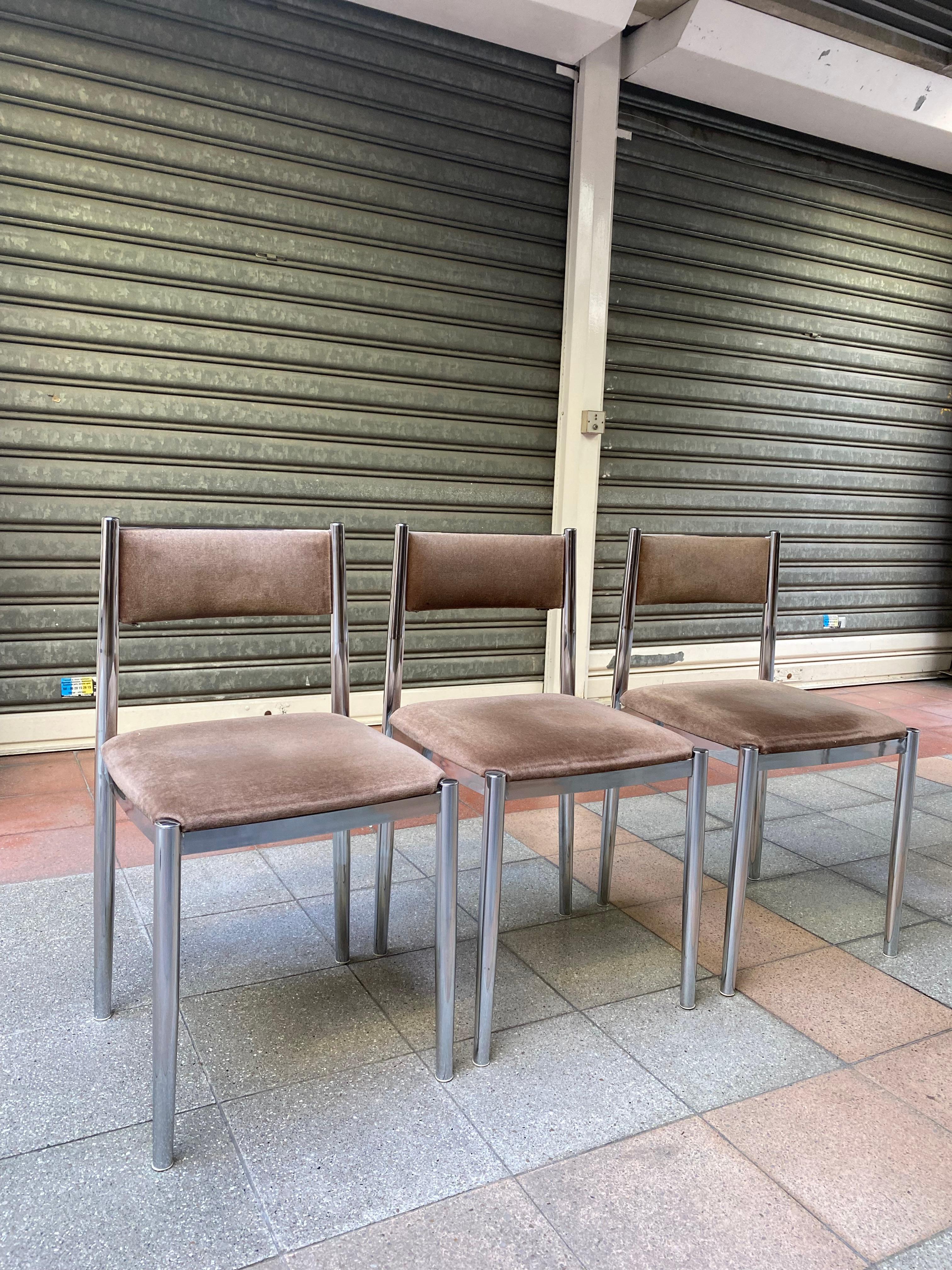 Set of 6 Chairs, Nova Lux, Circa 1970 1