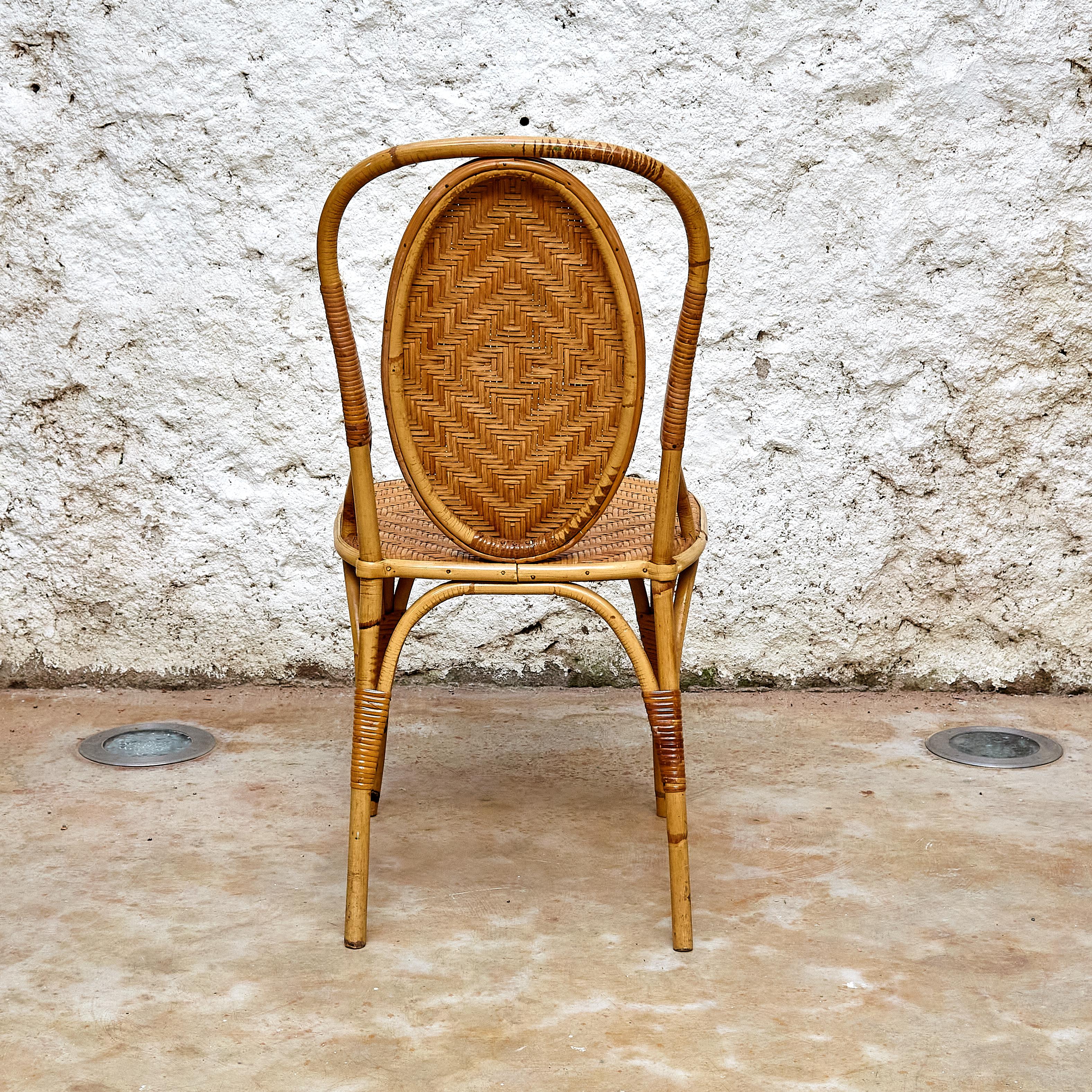 Set of 6 Chairs Rombo by Miquel Mila circa 1968 3