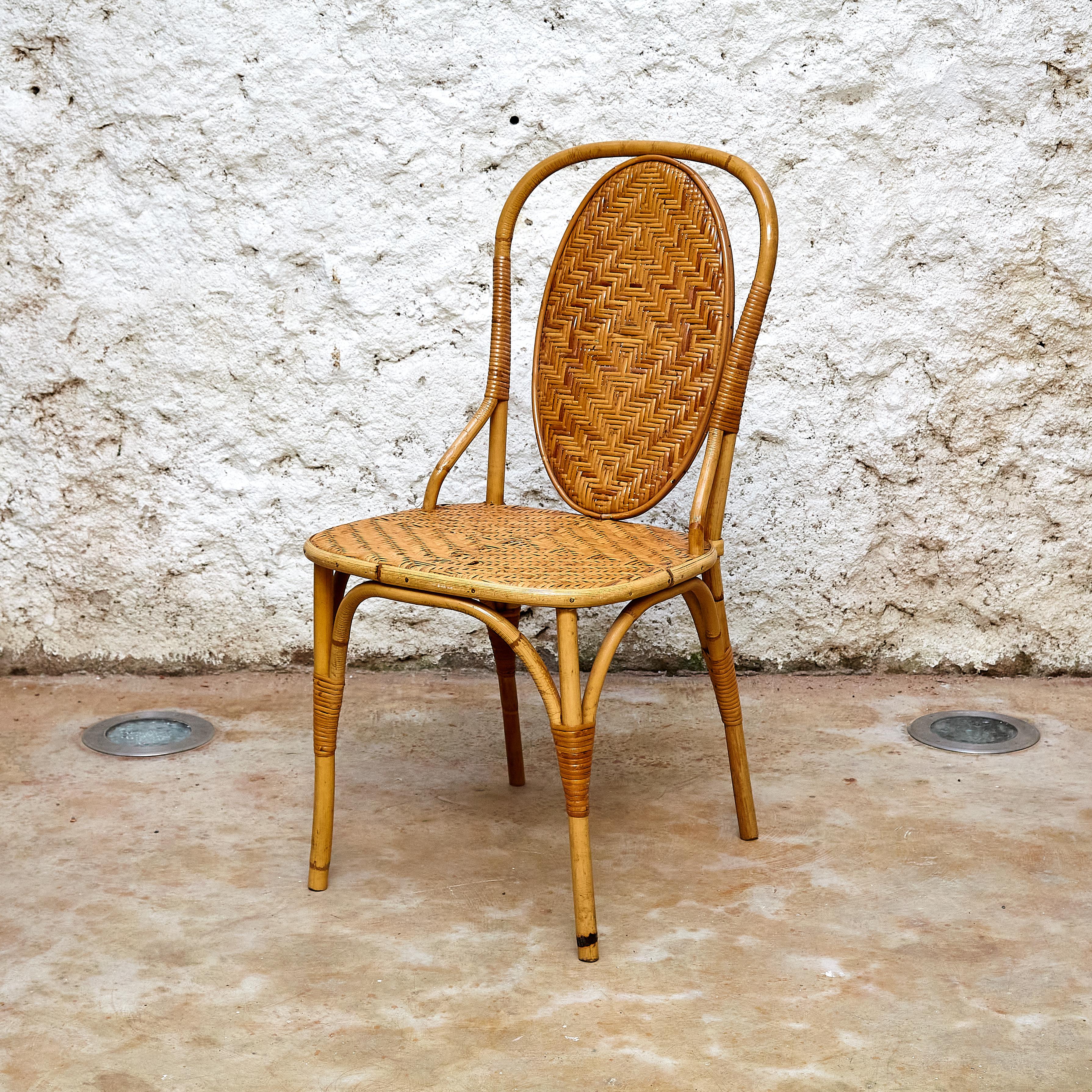 Set of 6 Chairs Rombo by Miquel Mila circa 1968 In Good Condition In Barcelona, Barcelona