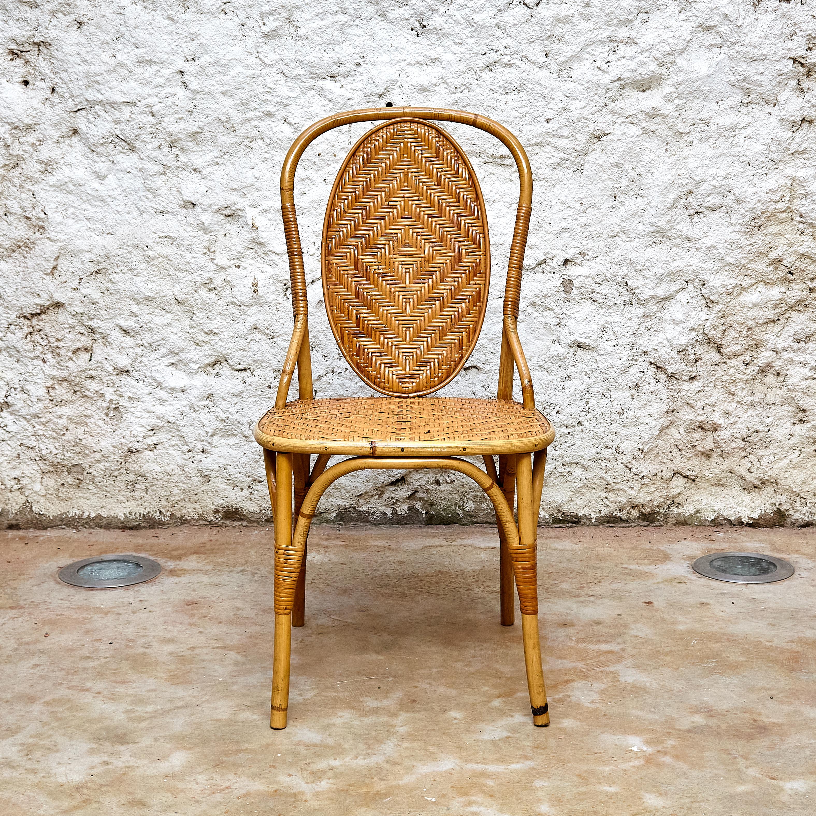 Contemporary Set of 6 Chairs Rombo by Miquel Mila circa 1968