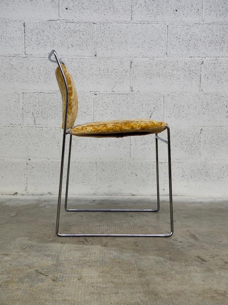 Mid-Century moderno Set di 6 sedie TULU di Kazuhide Takahama per Simon Cassina, Italia, anni '60