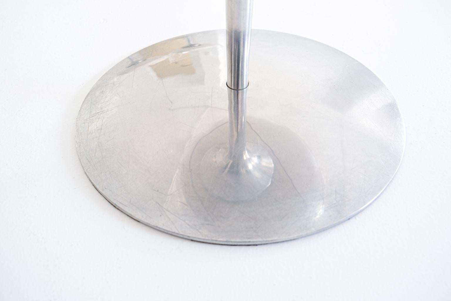 Metal Set of 6 Champagne Chairs by Estelle & Erwine Laverne For Sale