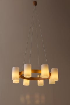 Juego de 6 lámparas de Uno & Östen Kristiansson para Luxus, años 60