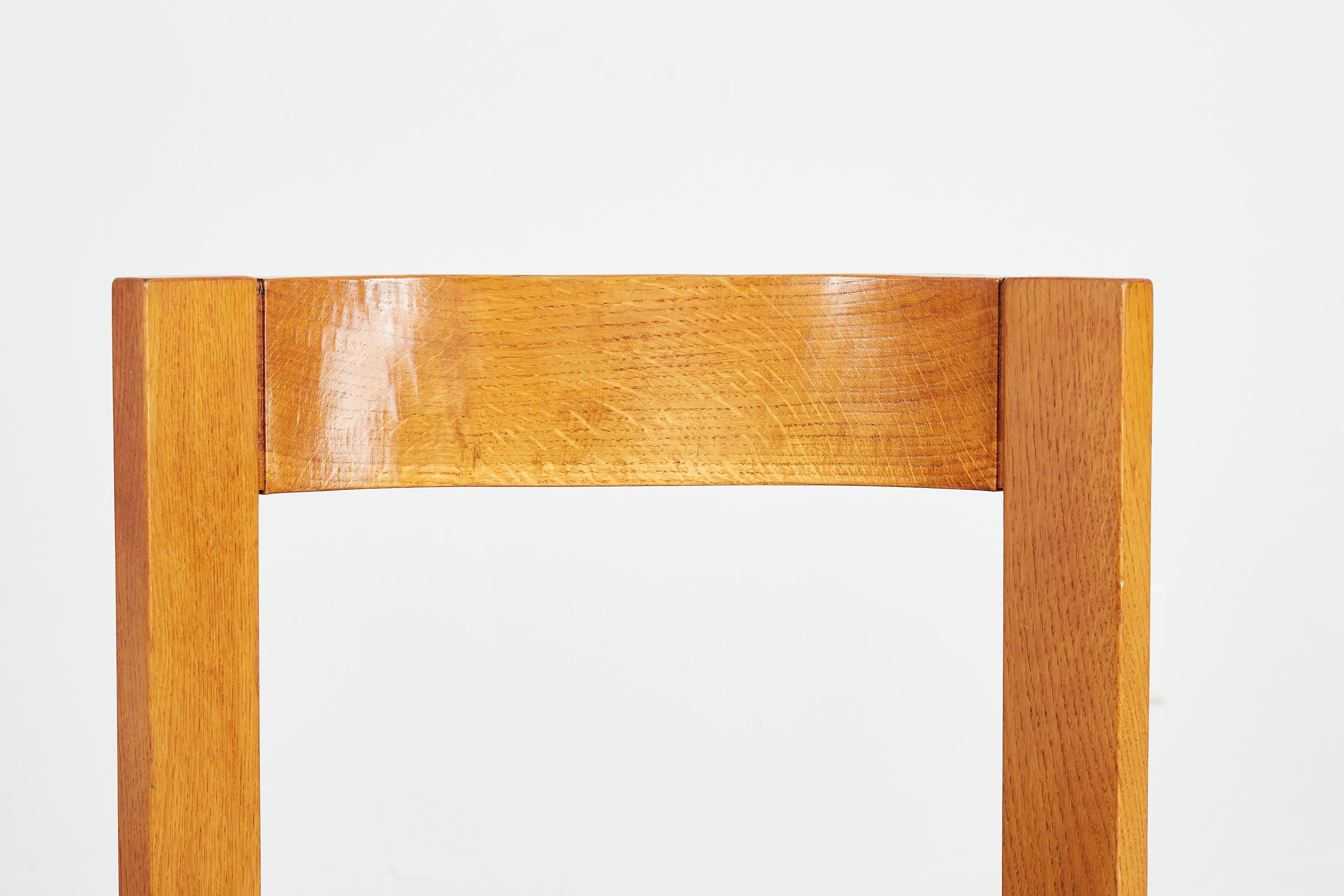 Set of 6 Charlotte Perriand attributed Dining Chairs 2