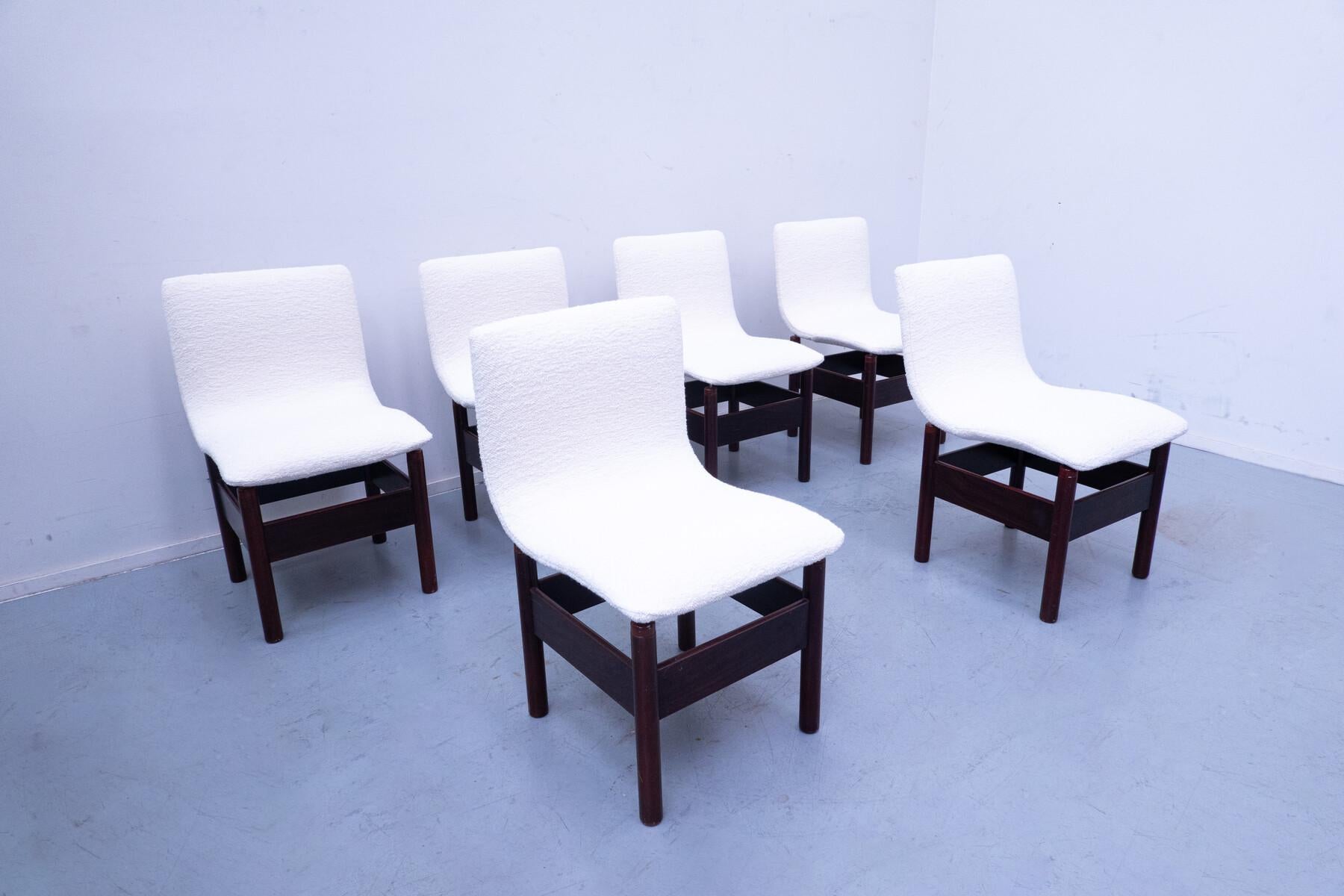 Set of 6 Chelsea Chairs by Vittorio Introini for Saporiti Italia, 1960s 2