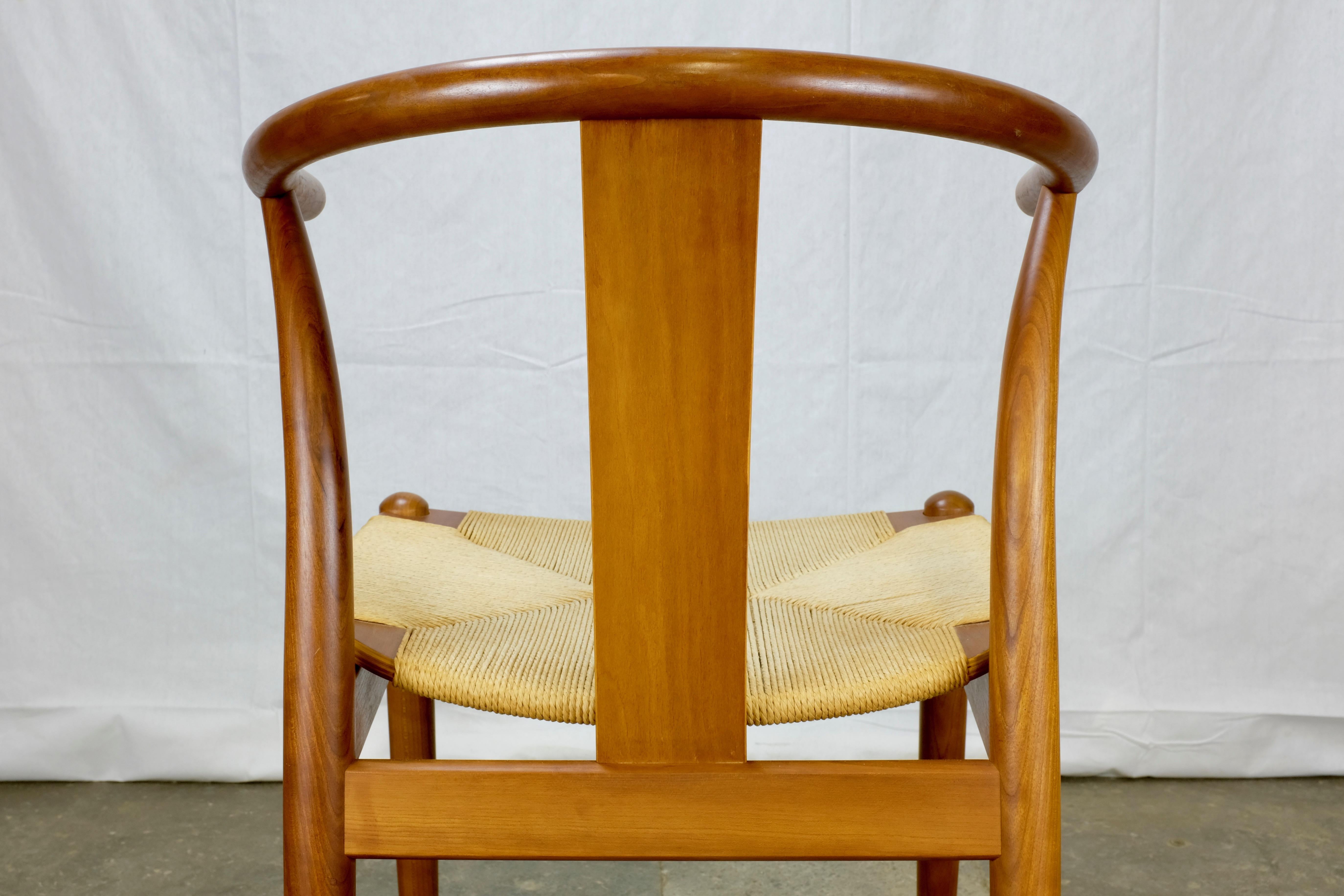 Set of 6 Cherry Dining Chairs For Sale 4