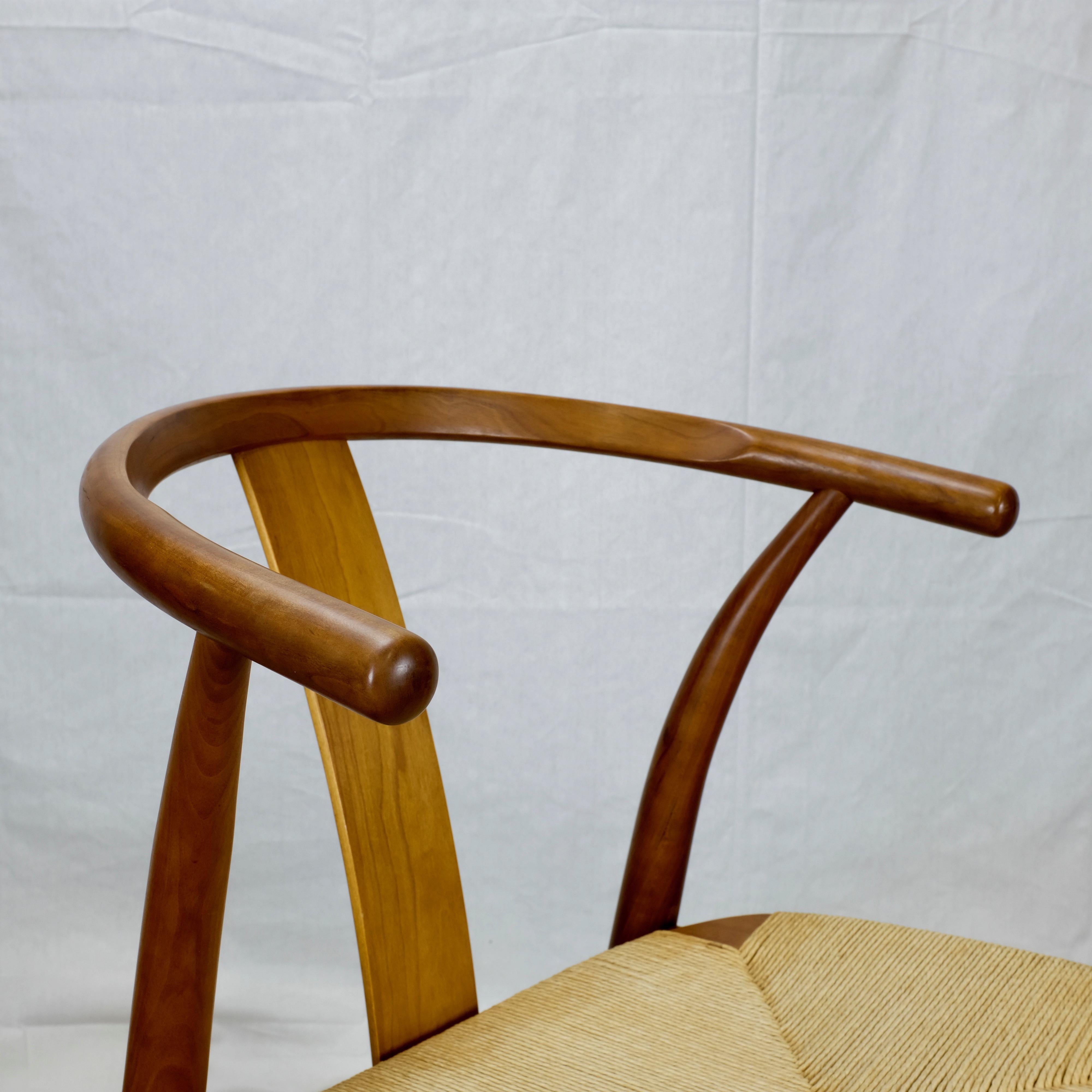 Set of 6 Cherry Dining Chairs For Sale 3