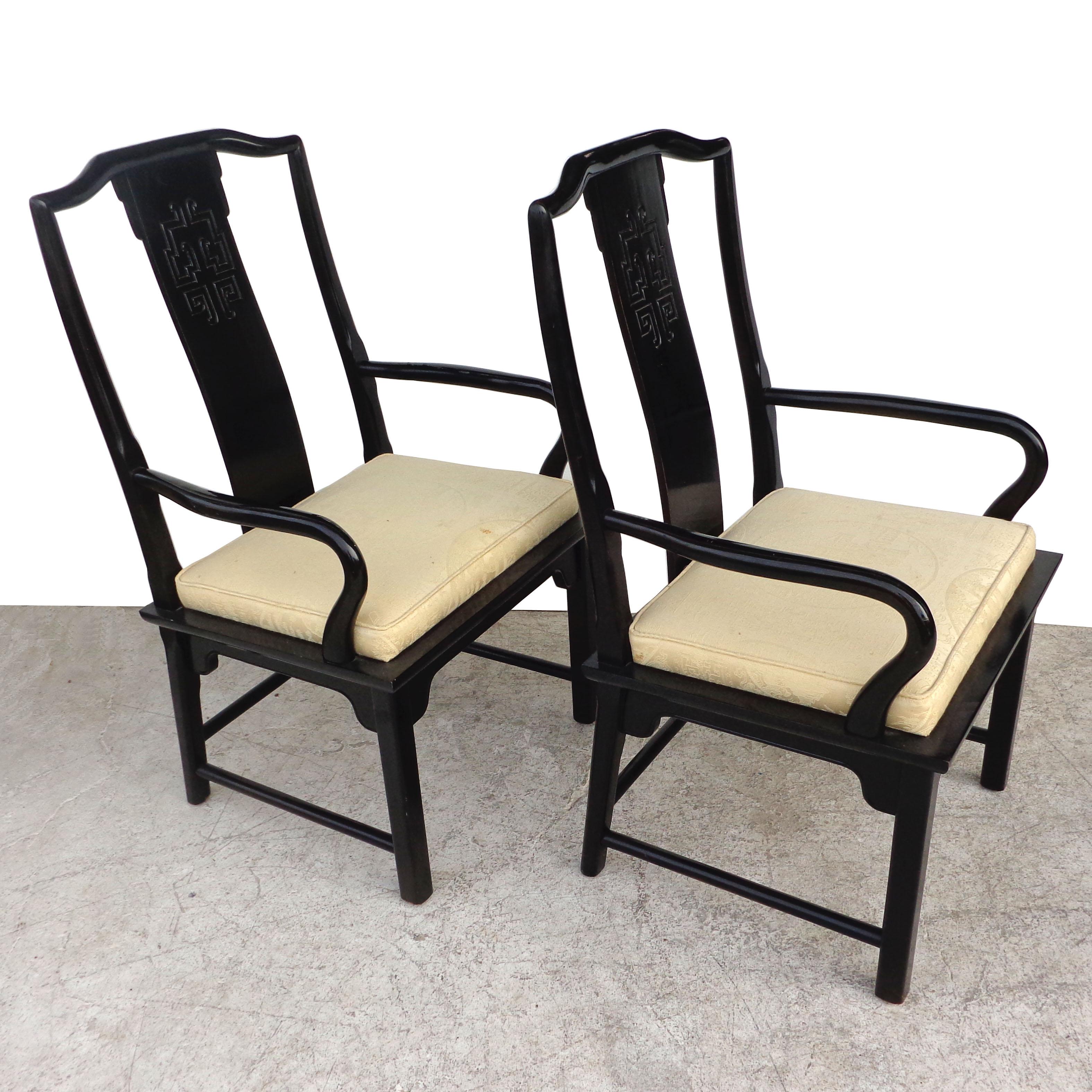 20th Century Set of 6 Chin Hua Dining Chairs by Raymond Sabota for Century Furniture 