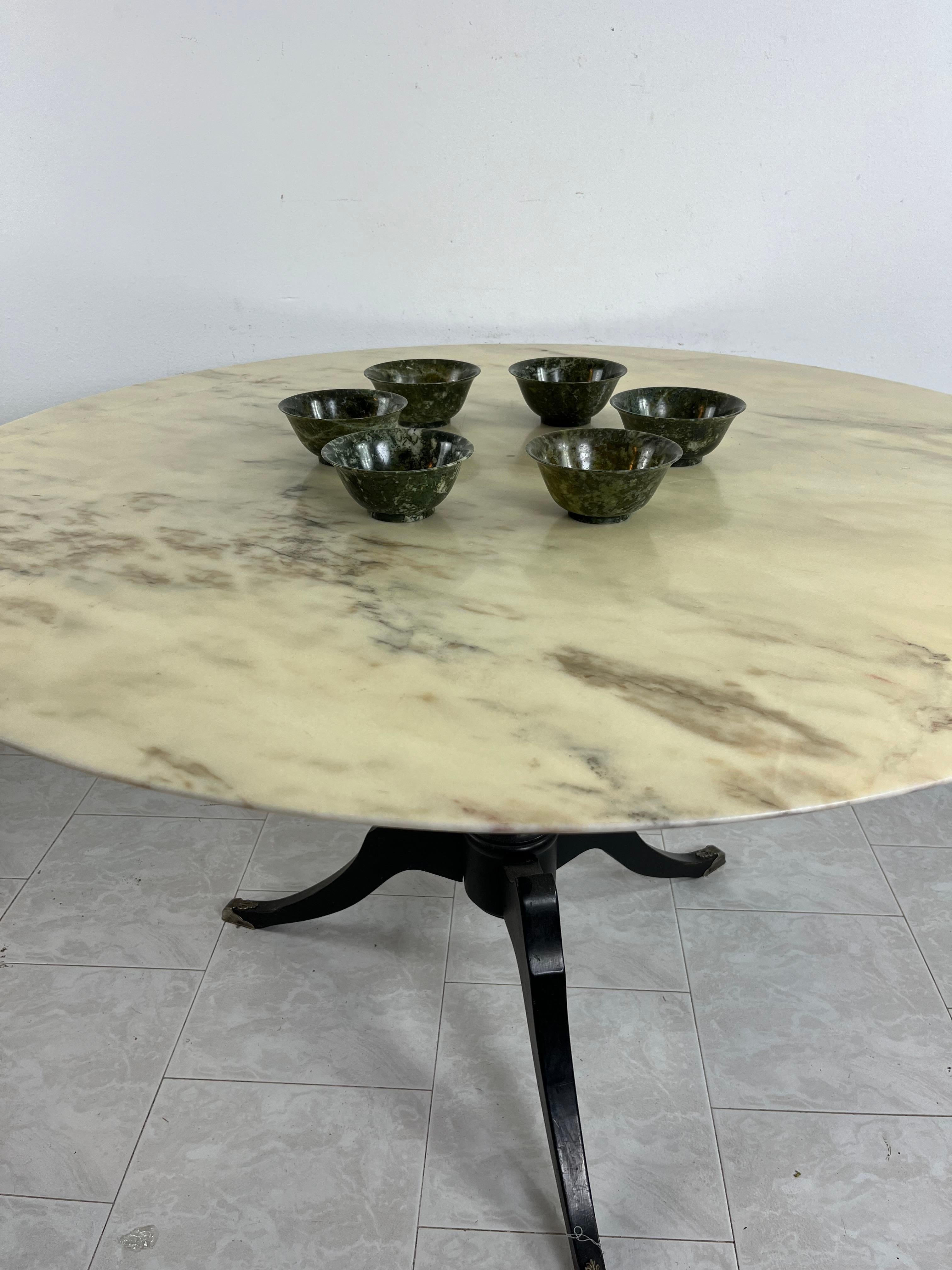 Set of 6 Chinese Jade Bowls, 1930s For Sale 9