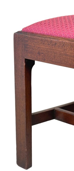 Set of 6 Chippendale Period Mahogany Dining Chairs