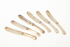 Set of 6 Christofle Spreaders