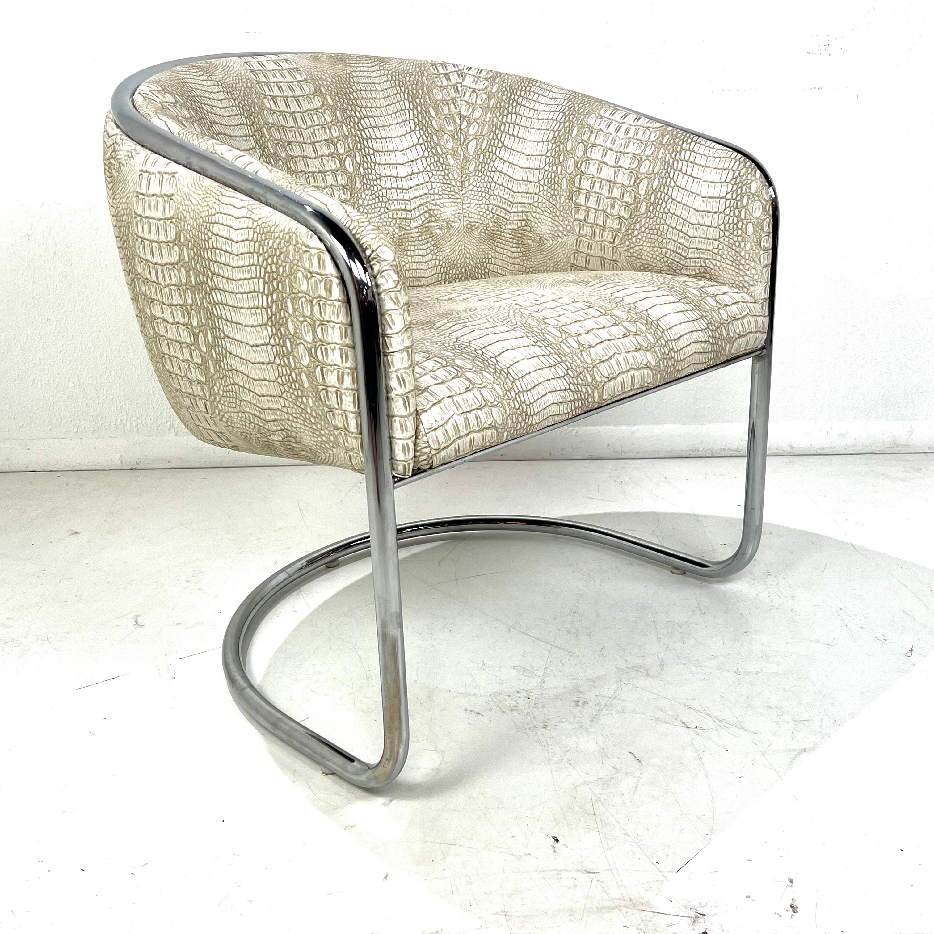 Set of 6 Club Tub Chairs by Anton Lorenz & Joan Burgasser for Thonet For Sale 6