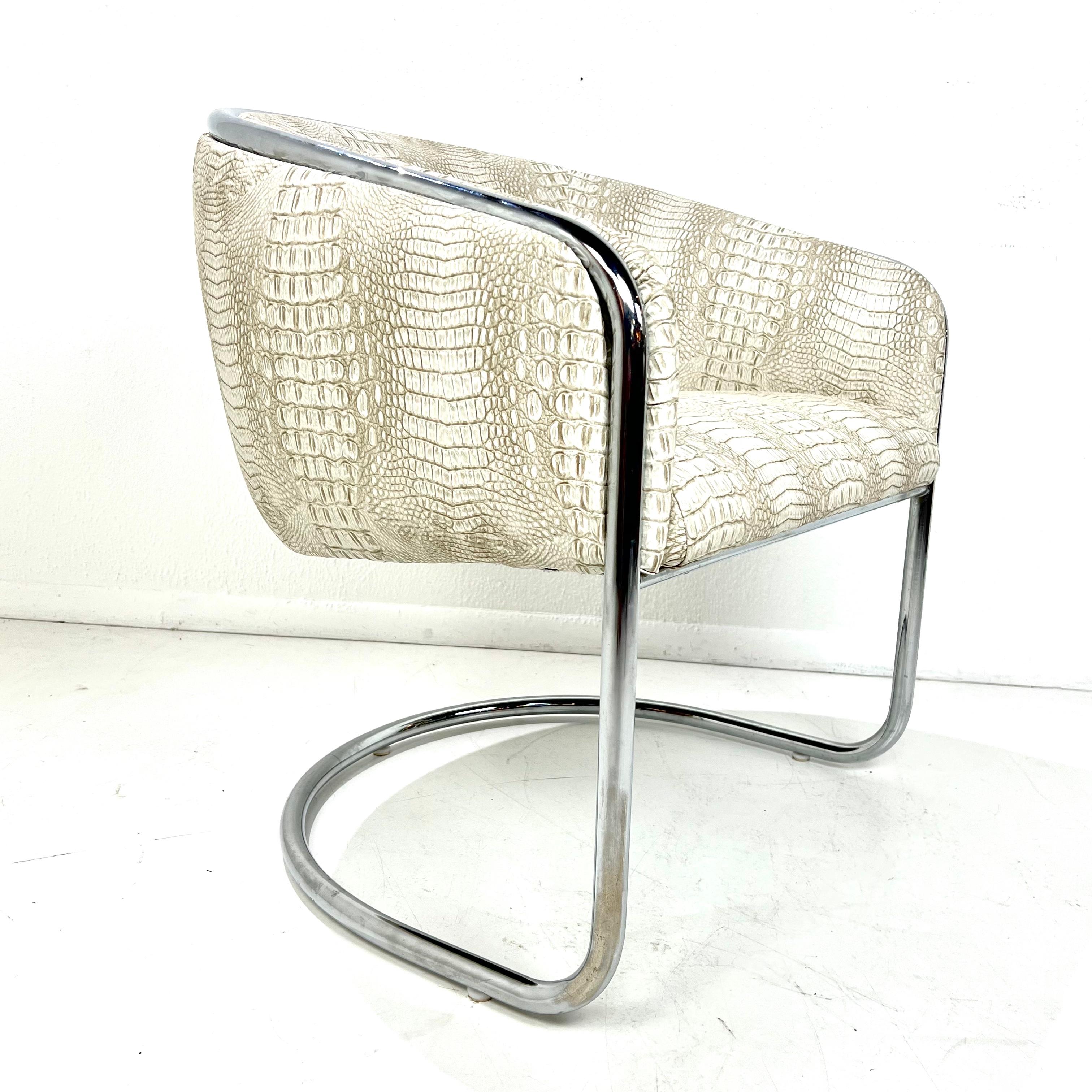 Set of 6 Club Tub Chairs by Anton Lorenz & Joan Burgasser for Thonet For Sale 7