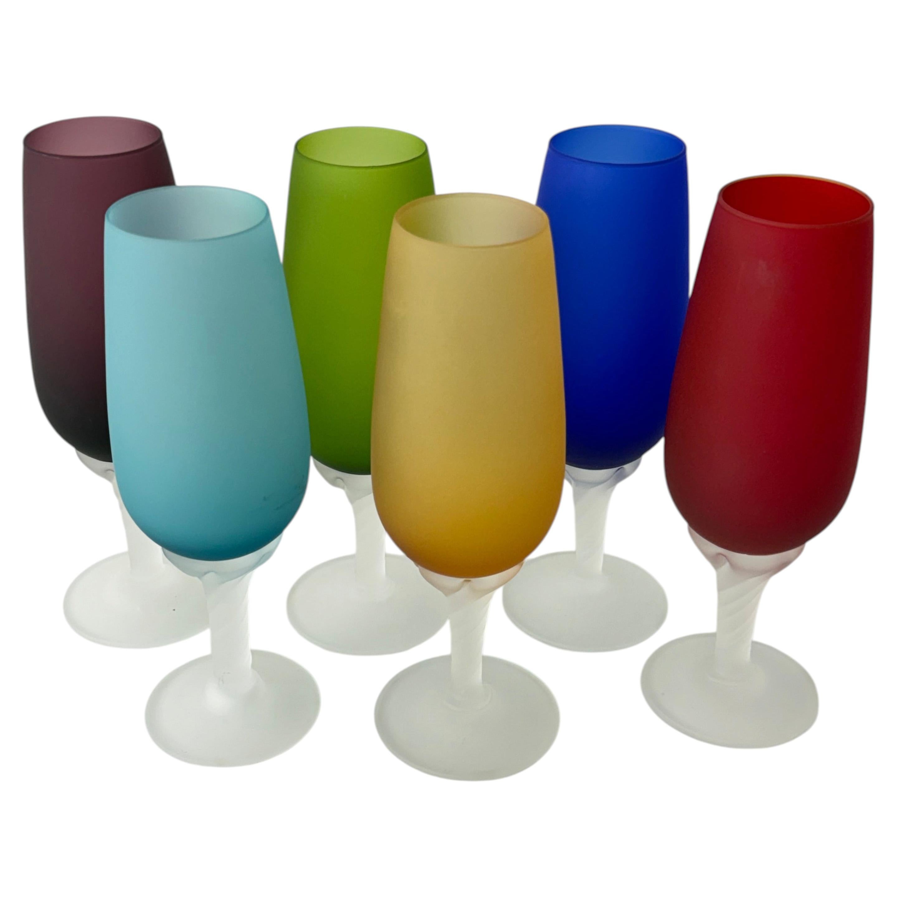 What are old champagne glasses called?