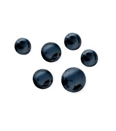 Set of 6 Cosmic Blue Pin Wall Decor by Zieta