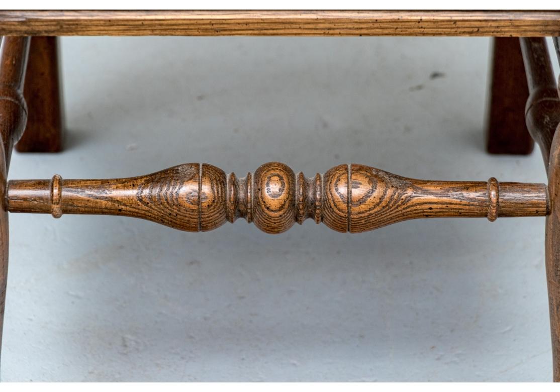 Set di 6 sedie da pranzo con schienale a scaletta in stile country francese in vendita 5